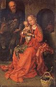 Martin Schongauer Holy Family oil painting reproduction